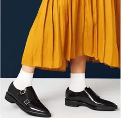 【定価4万】美品 ファビオルスコー二 ローファー 38 24.5cm スタッズ