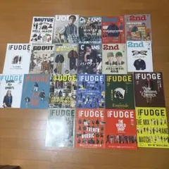 men's FUDGE 2nd OCEANS その他 ファッション雑誌21冊