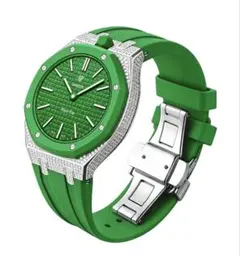 AP×Swatch  Pop ジルコニア装飾 ステンレスケース SD4 AP×Swatch Royal Pop ジルコニア装飾 ステンレスケース SD4 - メルカリ