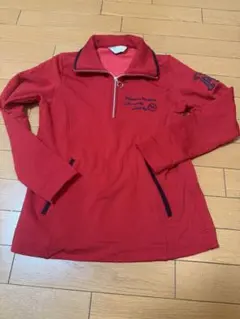 adabat 赤 ハーフジップ レディースウェア 38