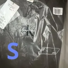 カルバンクライン BTS ジョングク コラボ ロゴバッジ リラックスTシャツ Sのサムネイル