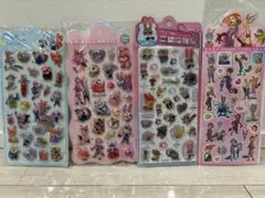 ズートピアシール　シールセット　ぷくぷくシール　立体シール　ぷっくり　シール