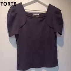 TORTE 黒 半袖カットソー Tシャツのサムネイル