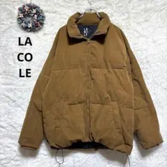 ラコレ　コーデュロイ ジャケット キャメルブラウン　【XL】　分厚い　美品