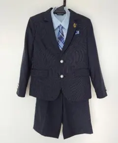 Michelle Alfred 130cm ストライプスーツ ネイビー