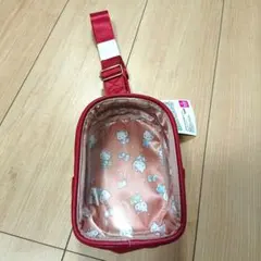 新品 しまむら ハローキティ ぬいぐるみポーチ ぬいぐるみケース キティちゃん