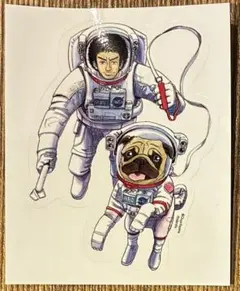 完・宇宙兄弟展 STORE開設記念 南波六太 宇宙兄弟 ムッタとアポ