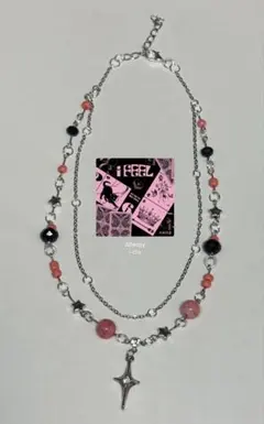 ハンドメイド✴︎アクセサリー　ビーズ　韓国　ネックレス　#mios