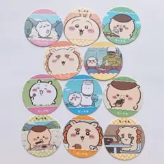 ちいかわ コースターコレクション うさぎ くりまんじゅう シーサー 11枚セット