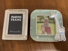 ミニフォトフレーム　2個　AfternoonTea他
