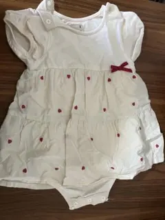 petit main　プティマイン　半袖ロンパース　ワンピース　 80