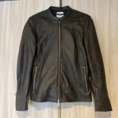 【UNITED TOKYO】ラムレザーシングルライダースジャケット サイズ1