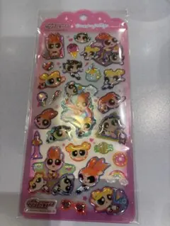 正規品　パワーパフガールズ ドロップジェリーシール カミオジャパン