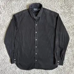 90s Polo by Ralph Lauren ブラック長袖シャツ
