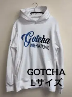 gotcha/メンズ刺繍パーカー　Lサイズ