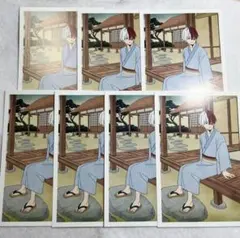 僕のヒーローアカデミア ヒロアカ轟焦凍 浮世絵 浴衣 ポストカード