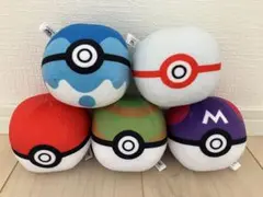 ポケットモンスター ぬいぐるみ～モンスターボールコレクション　5個セット