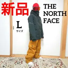 新品THE NORTH FACEノースフェイス スノーボード、スキーパンツ黄色L
