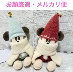 リルリンリン ぬいぐるみバッジ クリスマス　ディズニー 2025 セット