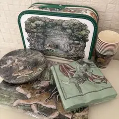 完売品】ボリス雑貨店 ピクニックINペーパートランクSET ヒグチユウコ