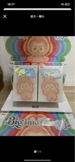 【正規品・未開封】Labubu Big into Energy 2箱