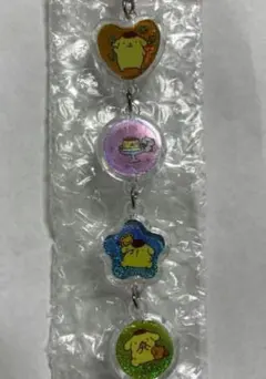 シークレットおはじきシール風アクセサリー　ポムポムプリン