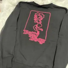 新品　ベティちゃん　ベティブープ　トレーナー　ネオン　ピンク