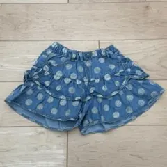 BRANSHES 水玉デニムショートパンツ 130