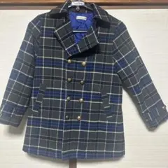 branshes チェック柄コート 140サイズ