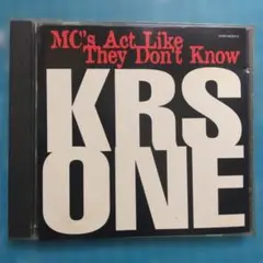 ['95年US盤CDシングル] KRS ONE / MC's Act Like…