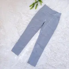 aimoha ハイウエストストレッチ美脚スキニーレギンスパンツ ライトブルー