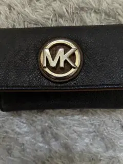 【傷あり特別価格】Michael Kors ブラックキーケース