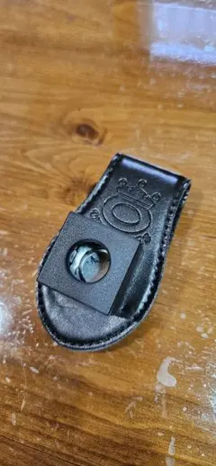 ビリヤードチョークホルダー 黒 レザー