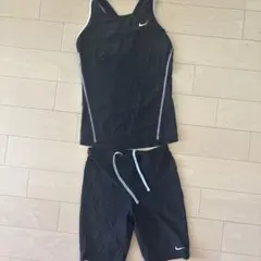 Nike 女の子用水着セット ブラック