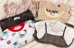 女の子 キッズ服 まとめ売り 80〜95cm 6点SET
