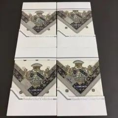 【新品未使用】L'UOMO MUSK ハンカチ　4点セット
