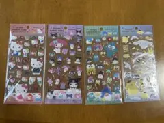 サンリオ クリアキャンディシール 4枚セット 正規品