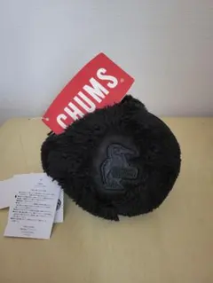 CHUMS 　ブラック フリース　 耳あてイヤーマフ コンパクト(ユニセック)