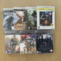PS3 ソフト　7本セット　【バラ売り不可】