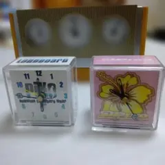 PIKO アナログ目覚まし時計、白のPIKOはジャンク品です。