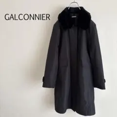GIUNON ビッグカラーコート チャコールグレー - メルカリ