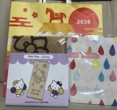 Hello Kitty x Curves フェイスタオル　ツモリチサト　福袋