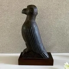 【ルーブル美術館】鳥 置物 オブジェ 彫刻 ビンテージ　バウレ族　アフリカ ルーブル美術館】鳥 置物 オブジェ 彫刻 ビンテージ バウレ族 アフリカ