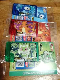 ポケモン　メザスタ　フレンダ　3点セット　ヒトカゲ　ポッチャマ　ニャオハ