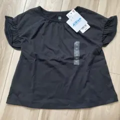 ユニクロ　エアリズム　フリルTシャツ　新品未使用