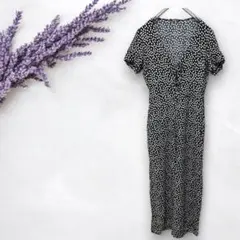 ZARA✨️オールインワン　つなぎ　ウエストゴム　リラックス 花柄可愛い