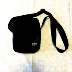 LACOSTE ショルダーバッグ ブラック