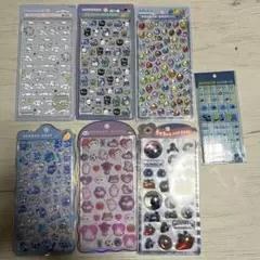 ボンボンドロップシール　うるちゅる　コットンパフィ　タイルシール　まとめ売り