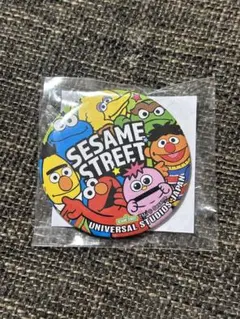 セサミストリート usj  缶バッチ USJ