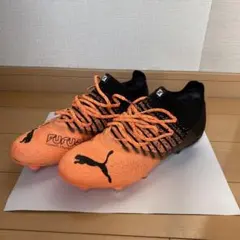 PUMA FUTURE サッカーシューズ オレンジ/ブラック27.5cm